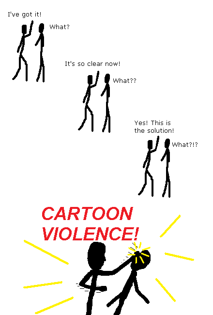 cartoon violence
