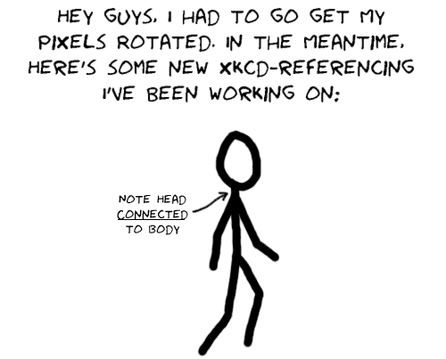 XKCD-referencing