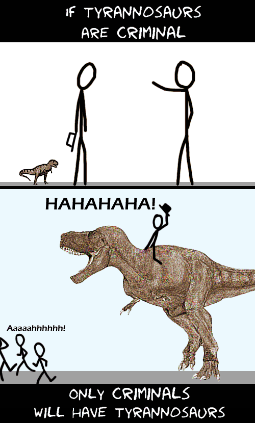 Tyrannosaurs Are Criminal