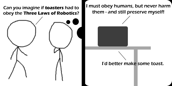 Asimov's Toaster